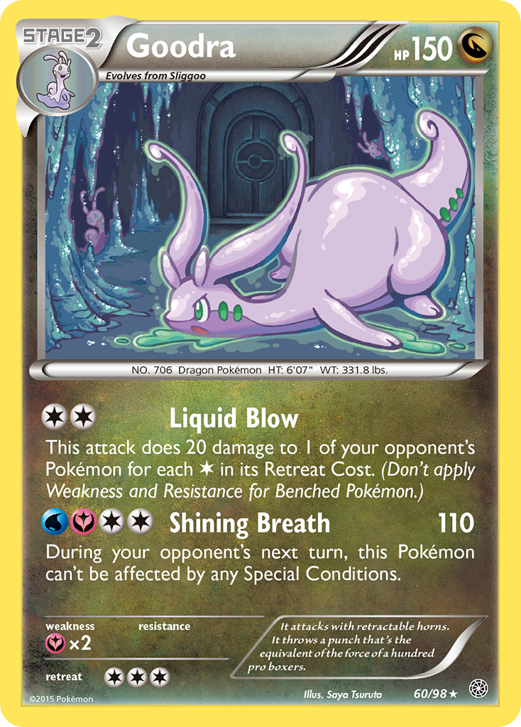 Goodra (60/98) [XY: Ancient Origins] | Enigma On Main