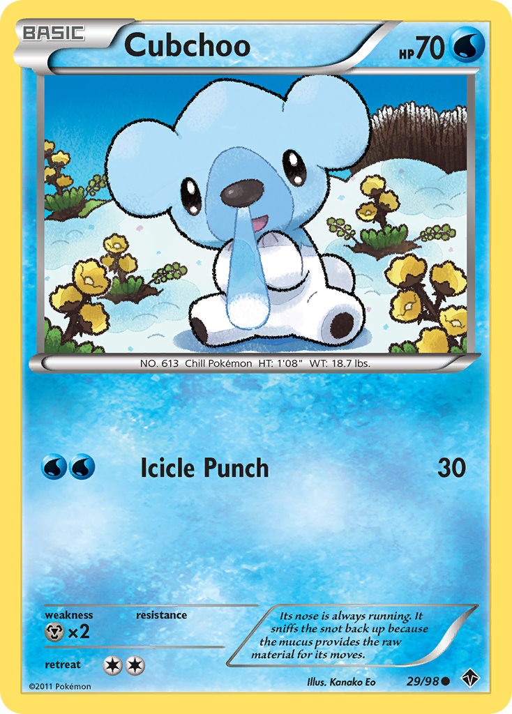 Cubchoo (29/98) [Black & White: Emerging Powers] | Enigma On Main