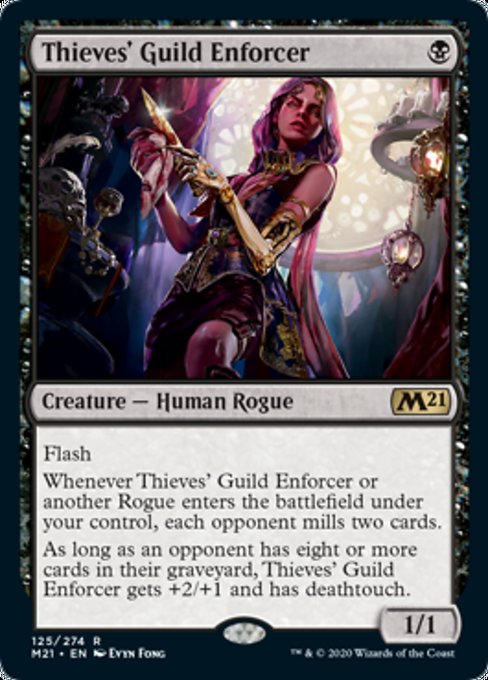 Thieves' Guild Enforcer [Core Set 2021] | Enigma On Main