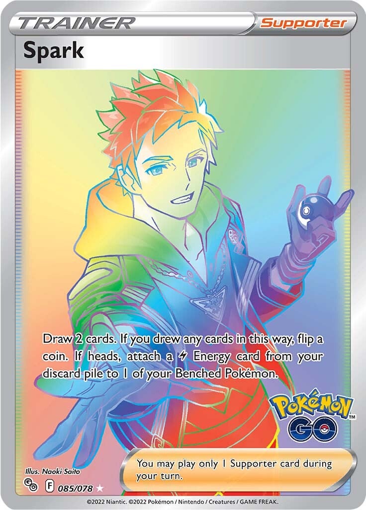 Spark (085/078) [Pokémon GO] | Enigma On Main