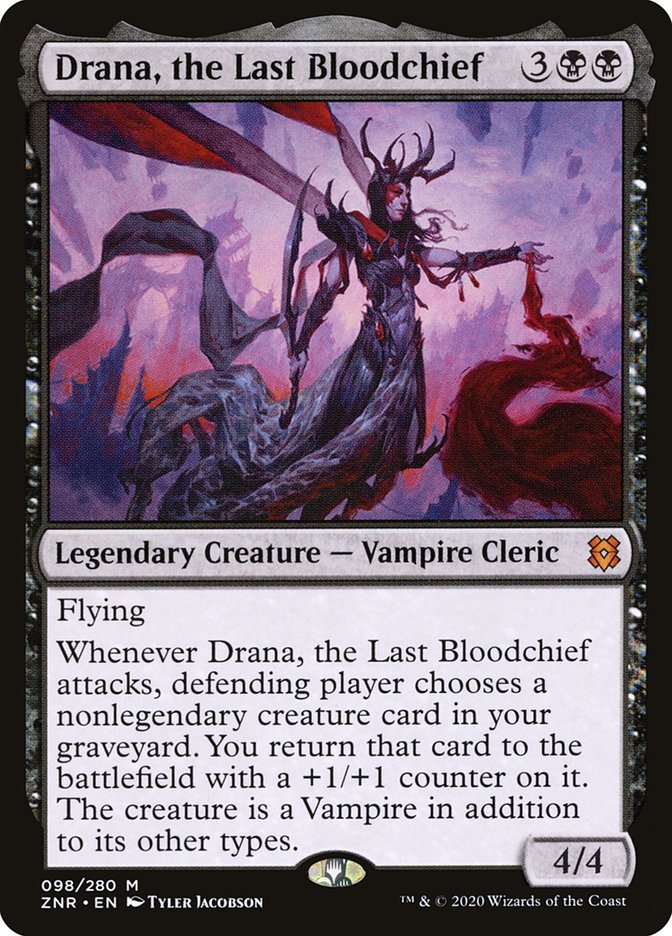 Drana, the Last Bloodchief [Zendikar Rising] | Enigma On Main