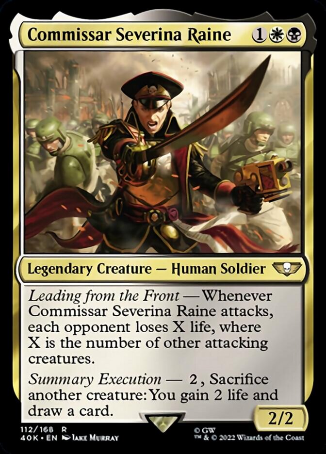 Commissar Severina Raine [Universes Beyond: Warhammer 40,000] | Enigma On Main