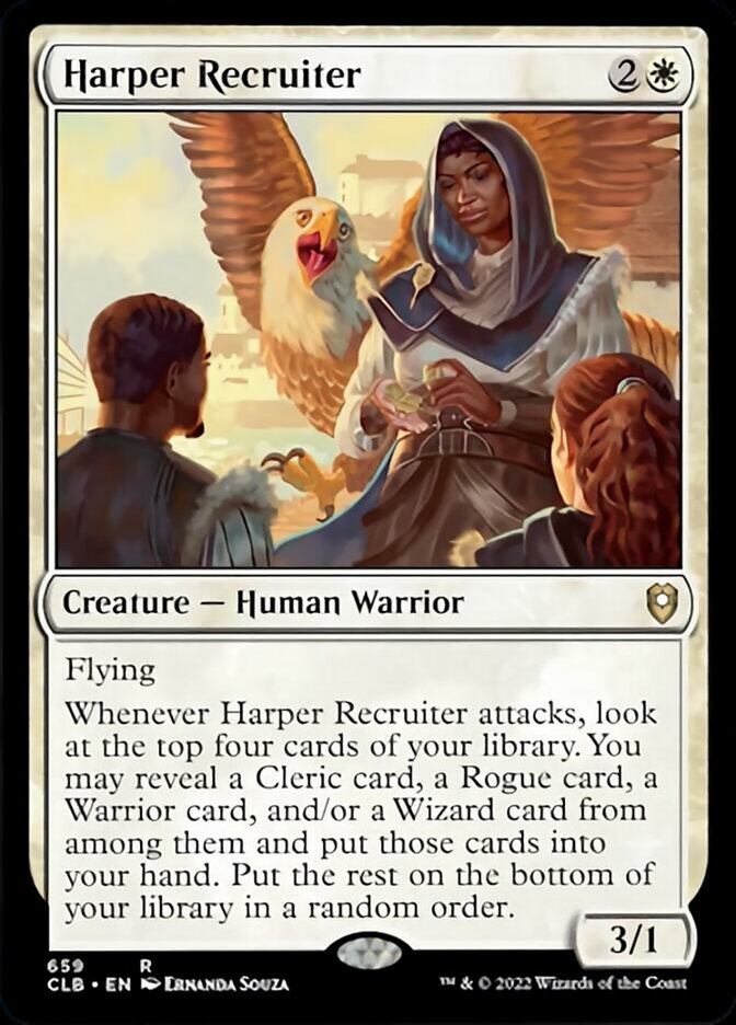 Harper Recruiter [Commander Legends: Battle for Baldur's Gate] | Enigma On Main