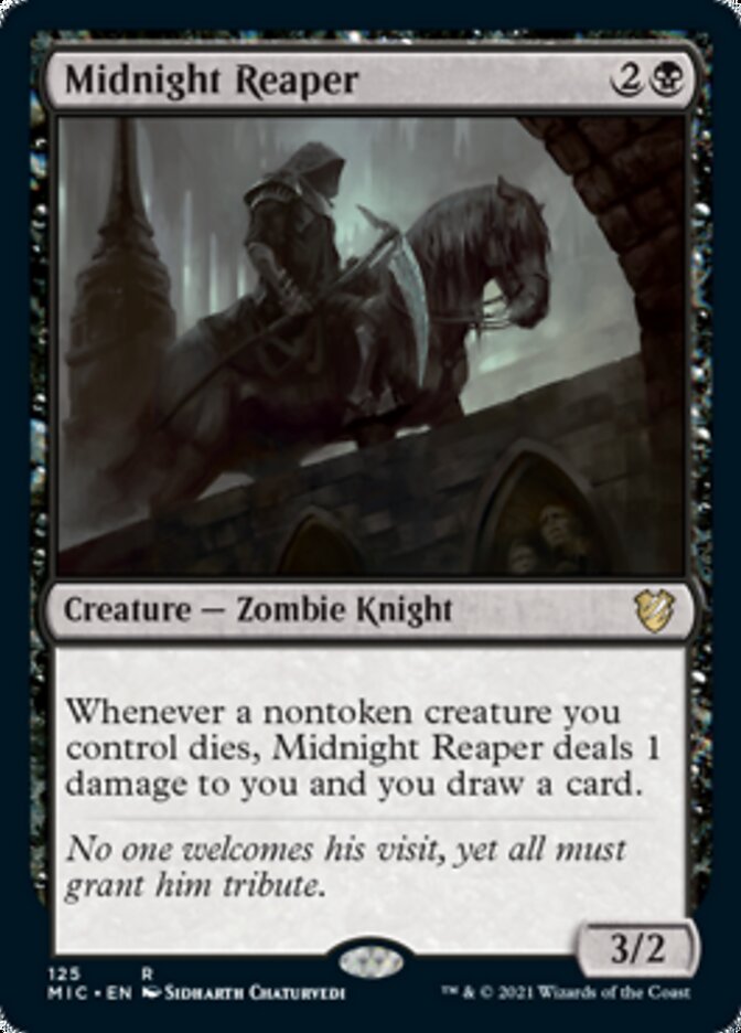 Midnight Reaper [Innistrad: Midnight Hunt Commander] | Enigma On Main