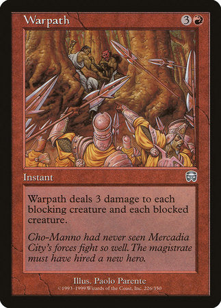 Warpath [Mercadian Masques] | Enigma On Main