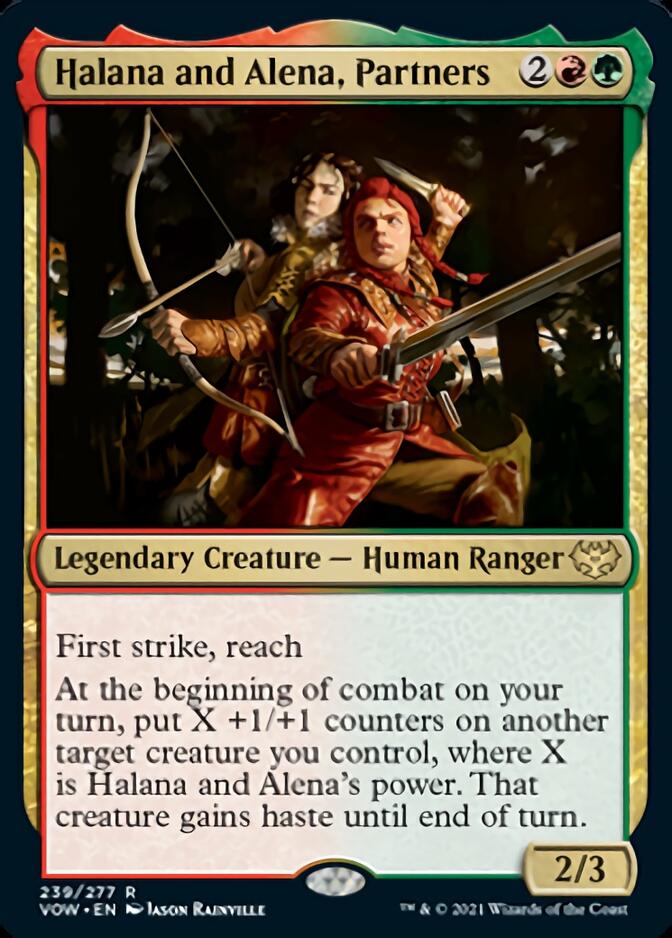 Halana and Alena, Partners [Innistrad: Crimson Vow] | Enigma On Main