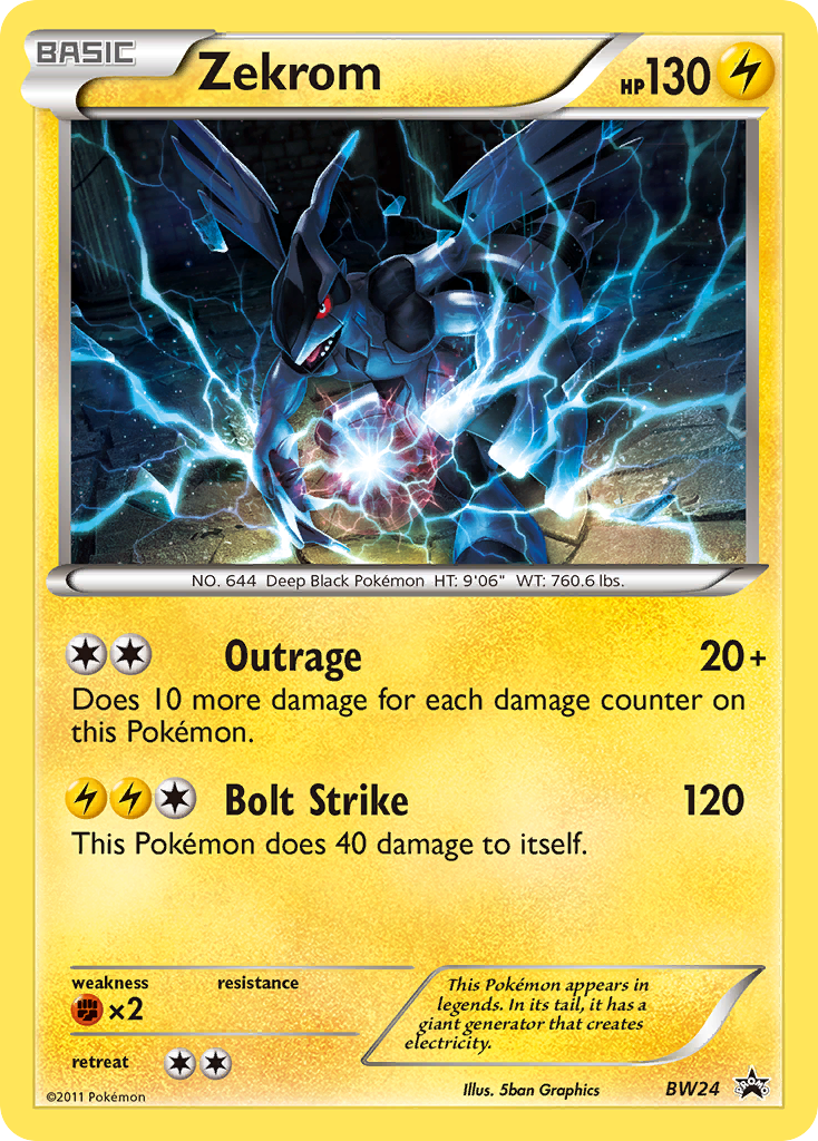 Zekrom (BW24) [Black & White: Black Star Promos] | Enigma On Main