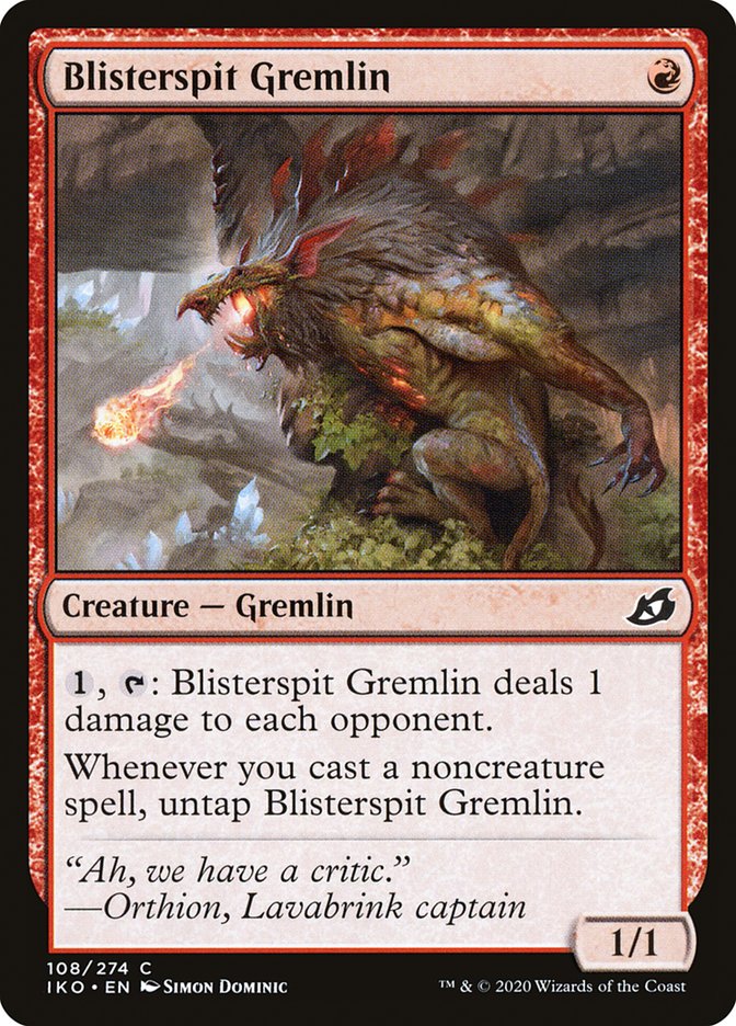 Blisterspit Gremlin [Ikoria: Lair of Behemoths] | Enigma On Main