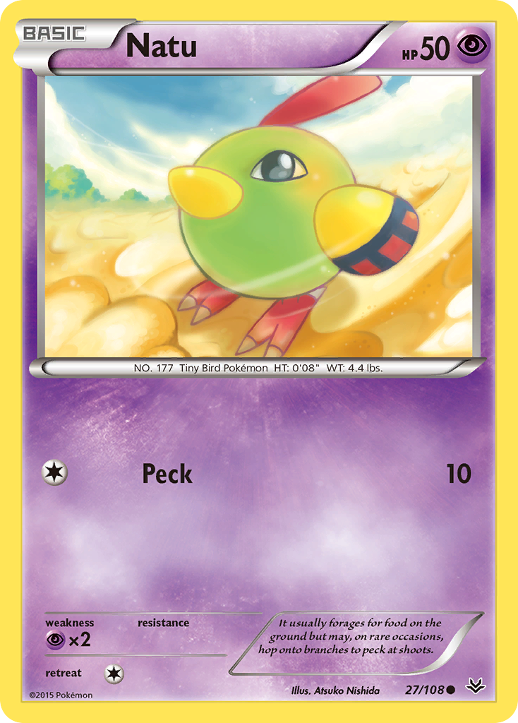 Natu (27/108) [XY: Roaring Skies] | Enigma On Main