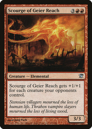 Scourge of Geier Reach [Innistrad] | Enigma On Main