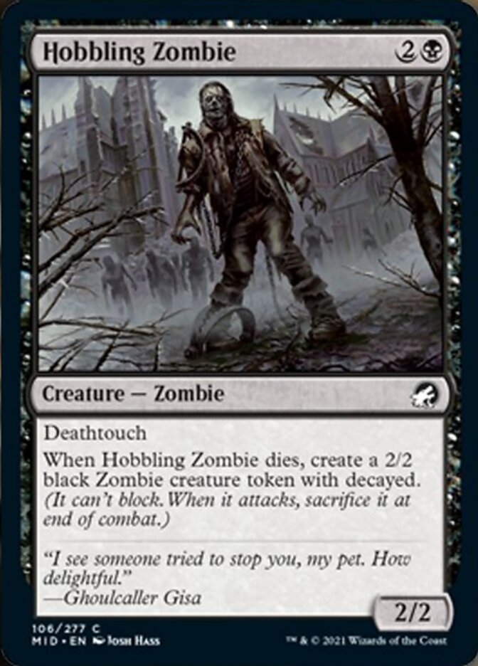 Hobbling Zombie [Innistrad: Midnight Hunt] | Enigma On Main