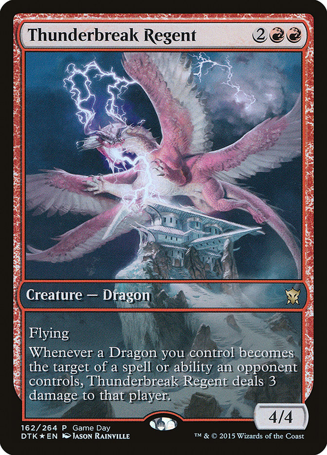 Thunderbreak Regent (Game Day) [Dragons of Tarkir Promos] | Enigma On Main