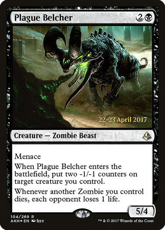 Plague Belcher [Amonkhet Promos] | Enigma On Main