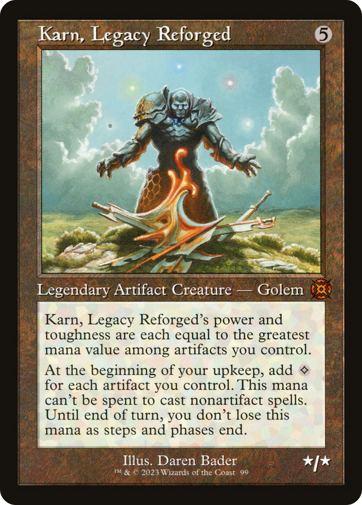 Karn, Legacy Reforged (Retro) [March of the Machine: The Aftermath] | Enigma On Main