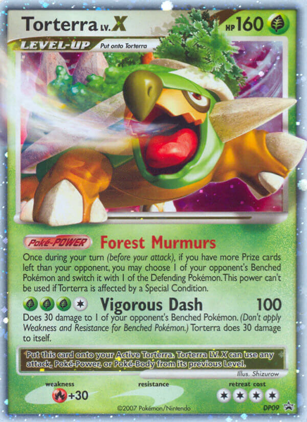 Torterra LV.X (DP09) [Diamond & Pearl: Black Star Promos] | Enigma On Main