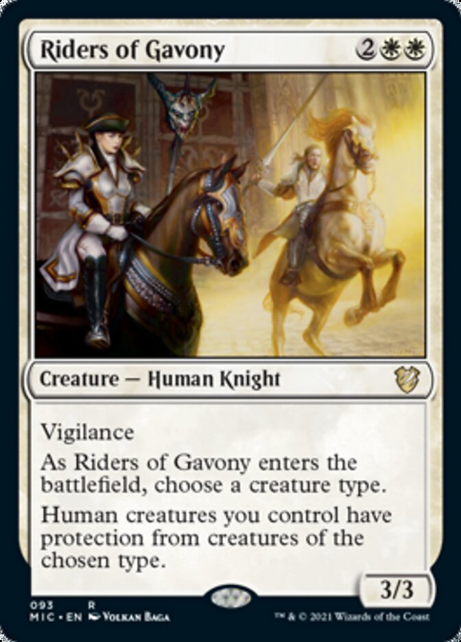 Riders of Gavony [Innistrad: Midnight Hunt Commander] | Enigma On Main