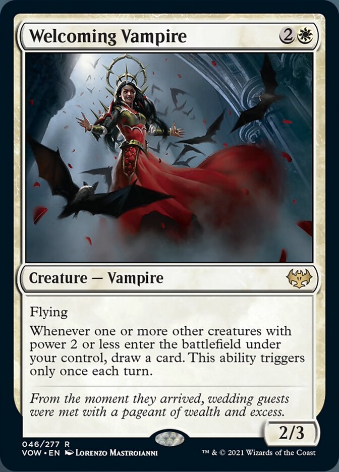 Welcoming Vampire [Innistrad: Crimson Vow] | Enigma On Main