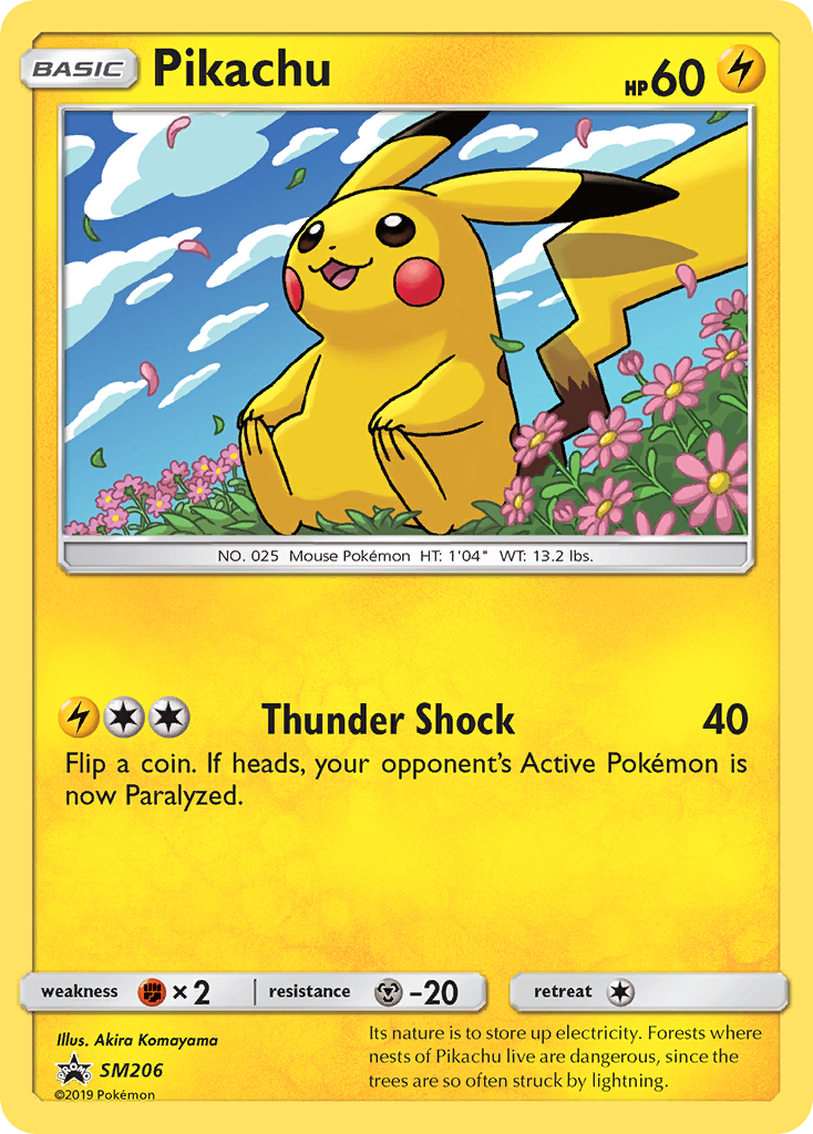 Pikachu (SM206) [Sun & Moon: Black Star Promos] | Enigma On Main