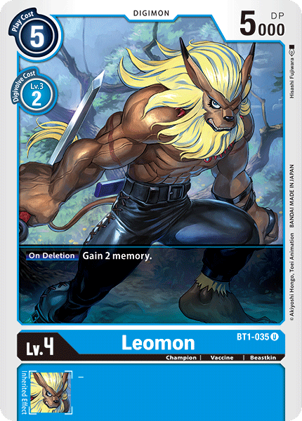 Leomon [BT1-035] [Release Special Booster Ver.1.0] | Enigma On Main