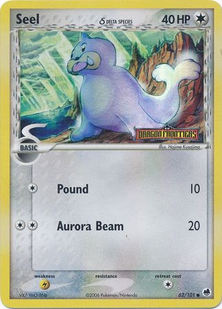 Seel (62/101) (Delta Species) (Stamped) [EX: Dragon Frontiers] | Enigma On Main