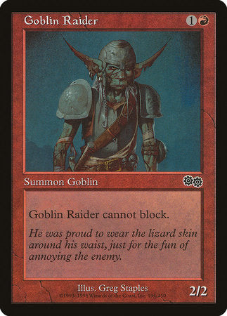 Goblin Raider [Urza's Saga] | Enigma On Main