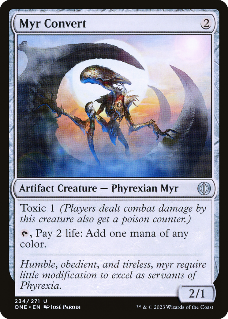 Myr Convert [Phyrexia: All Will Be One] | Enigma On Main