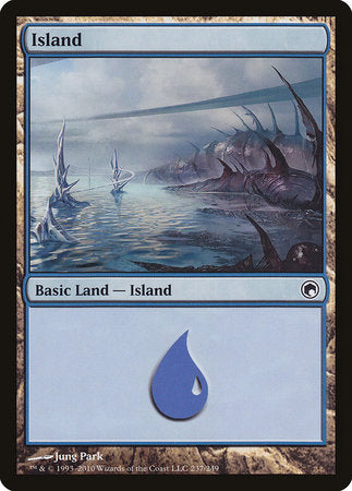 Island (237) [Scars of Mirrodin] | Enigma On Main