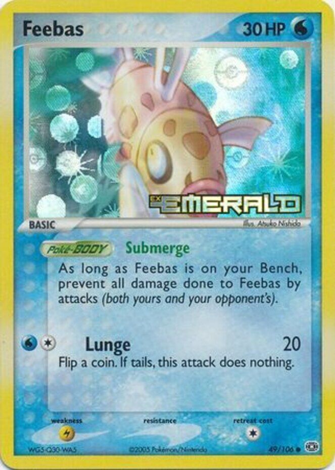 Feebas (49/106) (Stamped) [EX: Emerald] | Enigma On Main