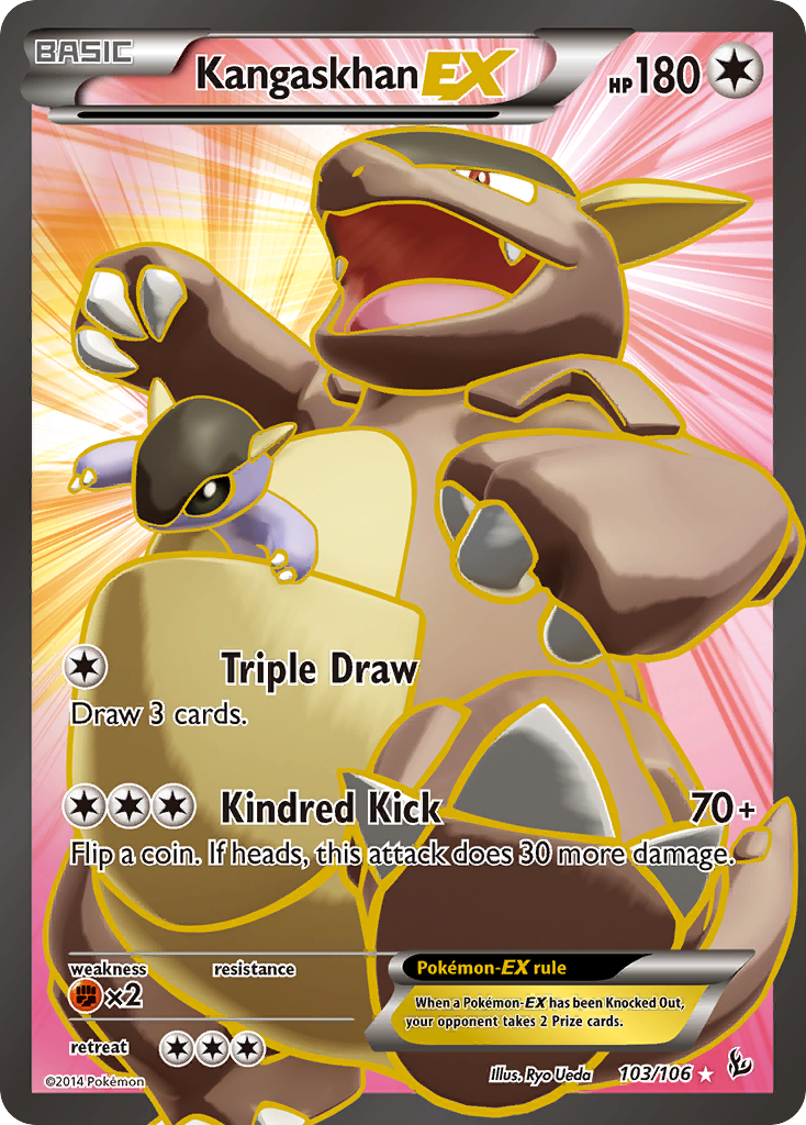Kangaskhan EX (103/106) [XY: Flashfire] | Enigma On Main