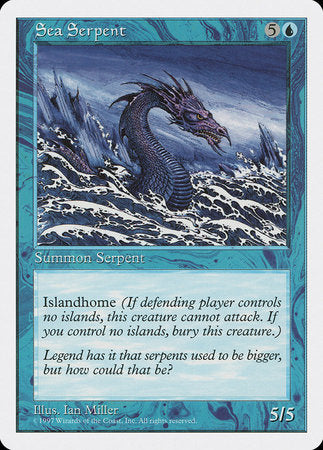 Sea Serpent [Fifth Edition] | Enigma On Main