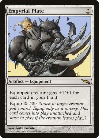 Empyrial Plate [Mirrodin] | Enigma On Main