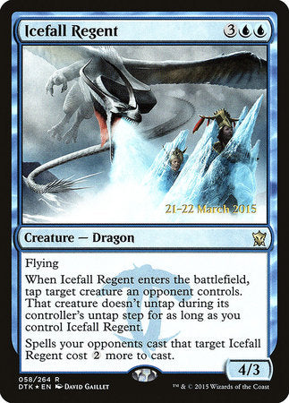 Icefall Regent [Dragons of Tarkir Promos] | Enigma On Main