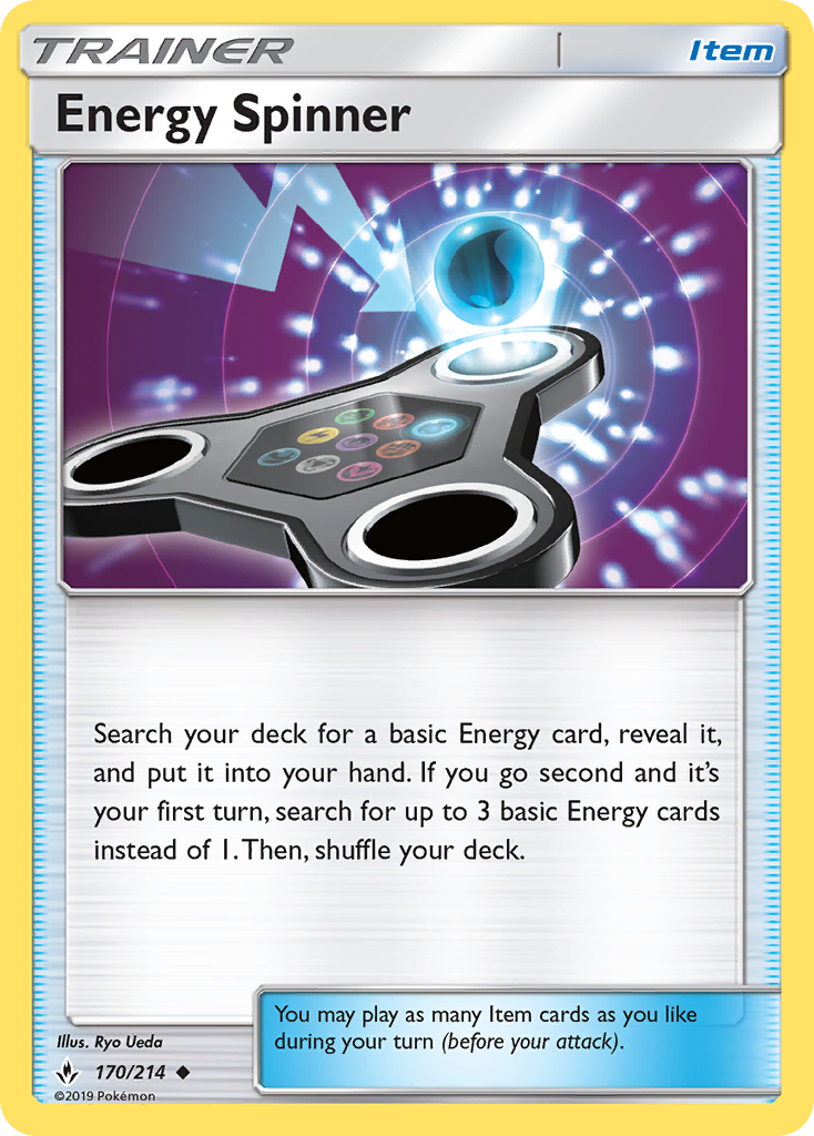 Energy Spinner (170/214) [Sun & Moon: Unbroken Bonds] | Enigma On Main