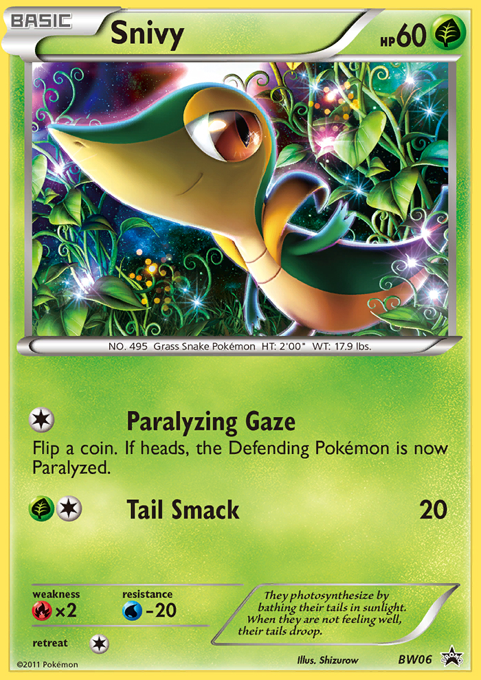 Snivy (BW06) [Black & White: Black Star Promos] | Enigma On Main