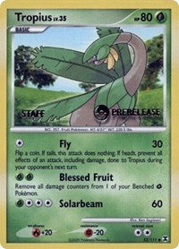 Tropius (52/111) (Staff Prerelease Promo) [Nintendo: Black Star Promos] | Enigma On Main