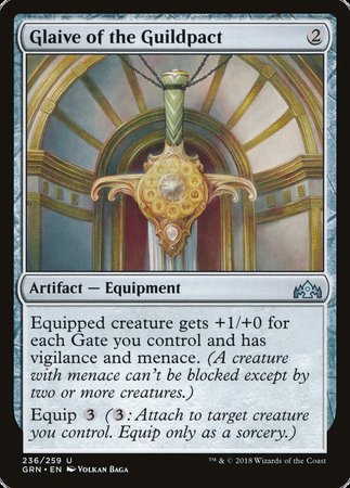 Glaive of the Guildpact [Guilds of Ravnica] | Enigma On Main