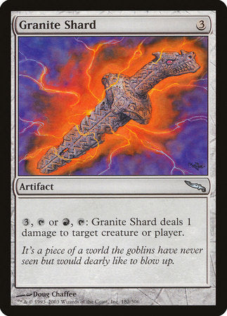 Granite Shard [Mirrodin] | Enigma On Main