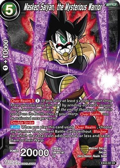 Masked Saiyan, the Mysterious Warrior (EX02-02) [Dark Demon's Villains] | Enigma On Main