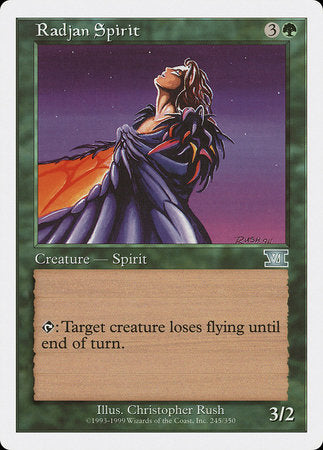 Radjan Spirit [Classic Sixth Edition] | Enigma On Main