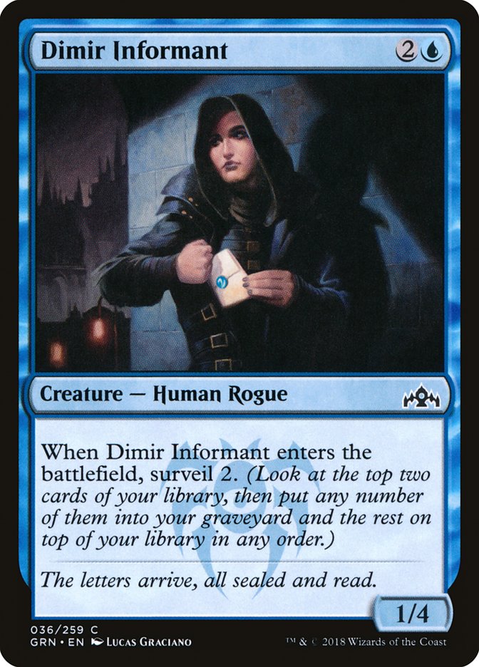 Dimir Informant [Guilds of Ravnica] | Enigma On Main