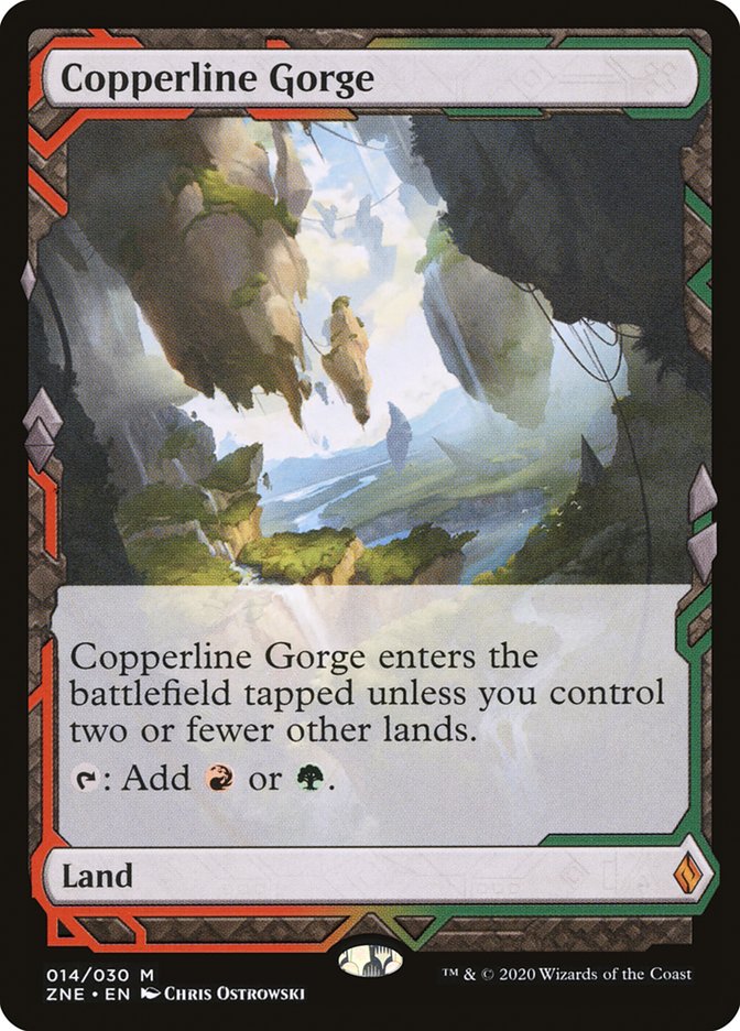 Copperline Gorge [Zendikar Rising Expeditions] | Enigma On Main