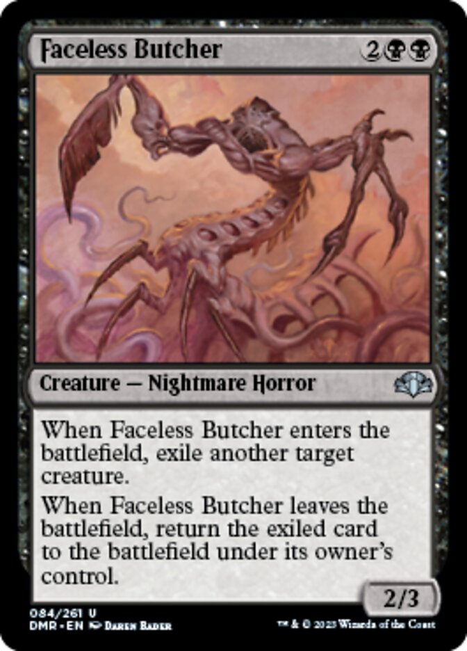 Faceless Butcher [Dominaria Remastered] | Enigma On Main