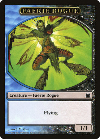 Faerie Rogue Token (Blue/Black) [Modern Masters Tokens] | Enigma On Main