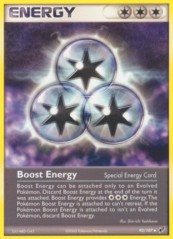 Boost Energy (93/107) [EX: Deoxys] | Enigma On Main