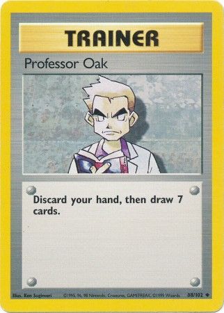 Professor Oak (88/102) [Base Set Unlimited] | Enigma On Main