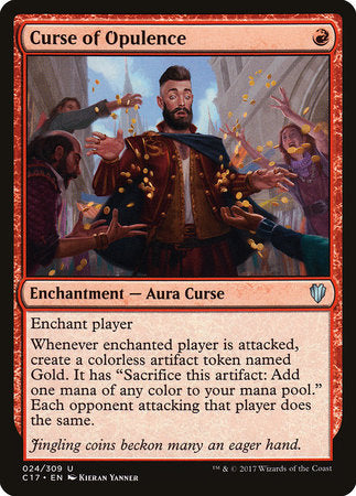 Curse of Opulence [Commander 2017] | Enigma On Main