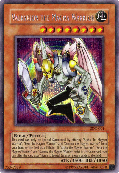 Valkyrion the Magna Warrior [SDD-001] Secret Rare | Enigma On Main