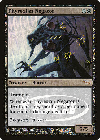 Phyrexian Negator [Judge Gift Cards 2004] | Enigma On Main