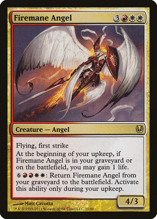 Firemane Angel [Duel Decks: Ajani vs. Nicol Bolas] | Enigma On Main