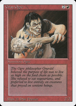 Gray Ogre [Revised Edition] | Enigma On Main